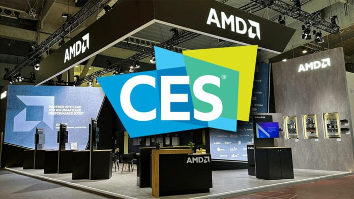 AMD attends CES (Consumer Electronics Show).