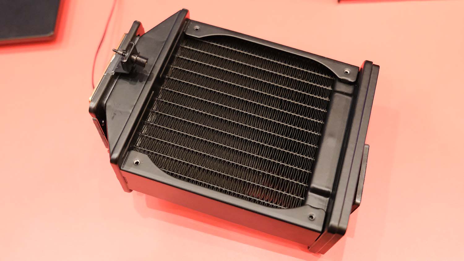 Adata XPG cooling protoype uses an optimised radiator within a conventional air-cooling chassis.