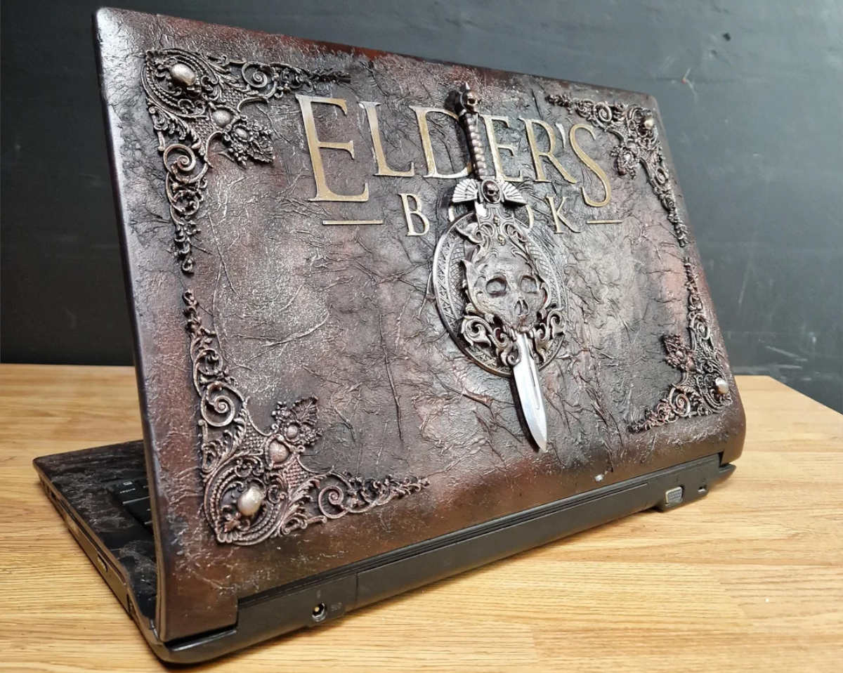Elden Ring Elders Book Laptop Mod.