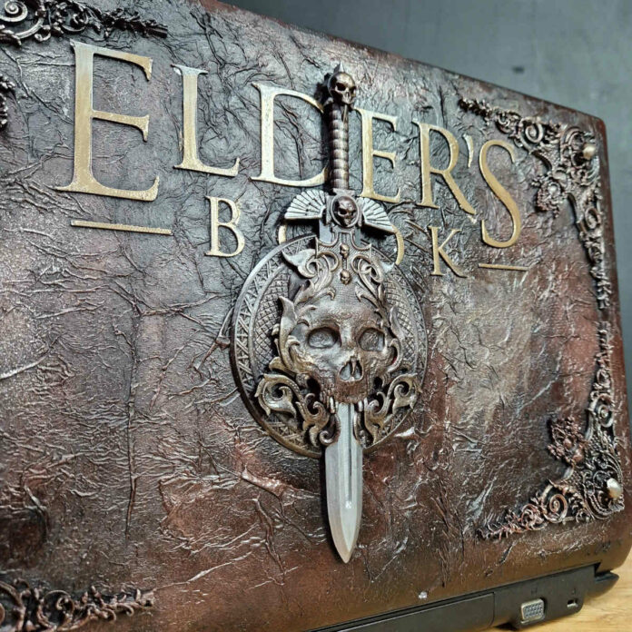 Elden Ring Elders Book Close Up.