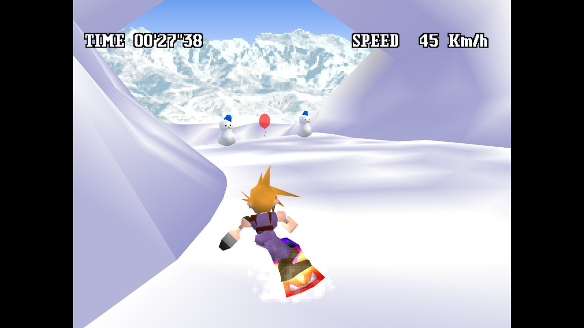 Final Fantasy VII - Slalom Baby!