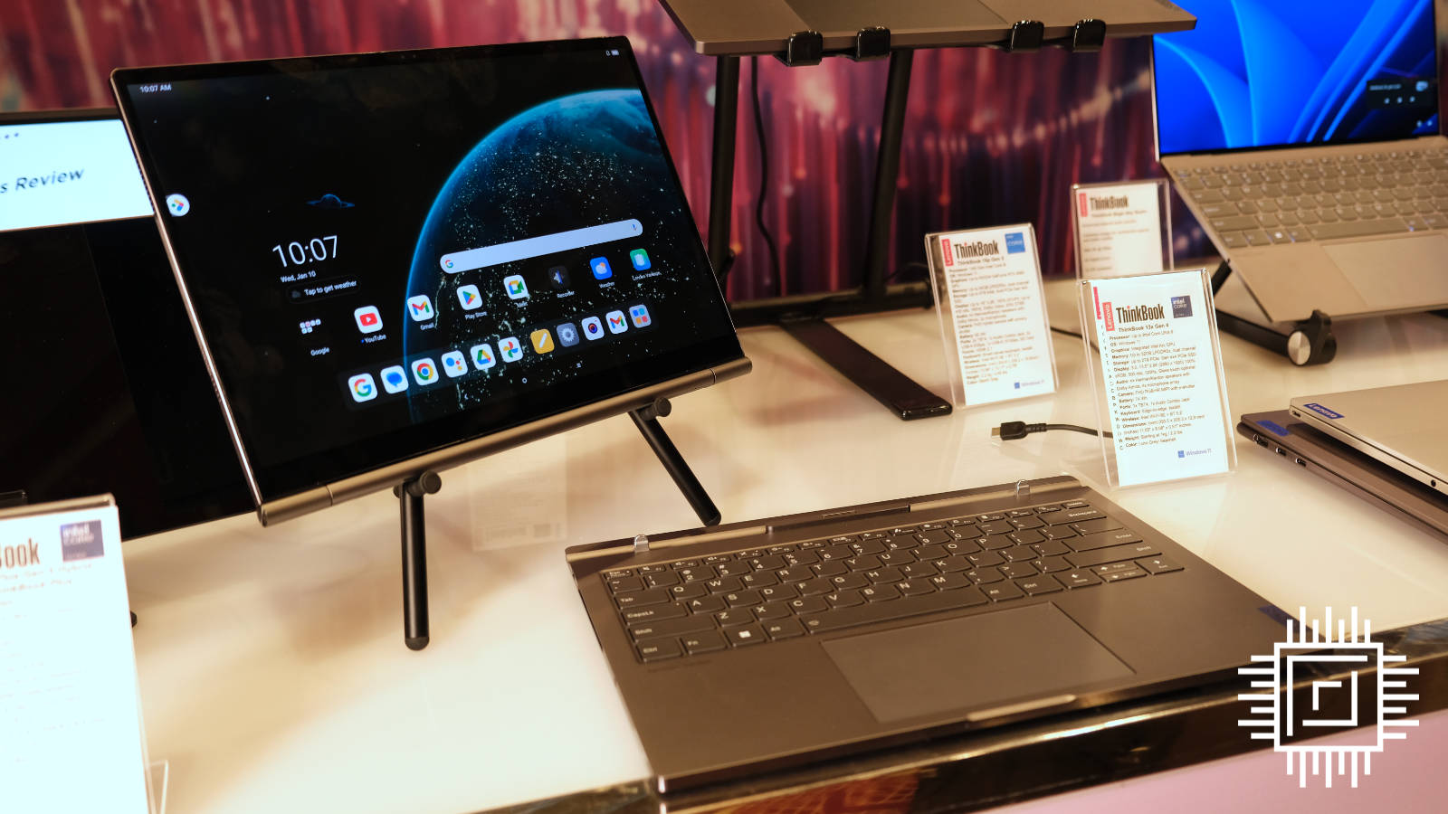 Lenovo ThinkBook Plus Gen 5 Hybrid showing the best of both worlds.