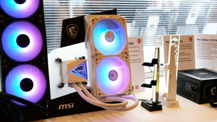 MSI MAG CoreLiquid AIO coolers join the magnetic club.