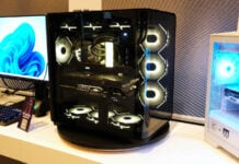 MSI MEG Maestro 700L PZ has the nicest panoramic case we've seen.