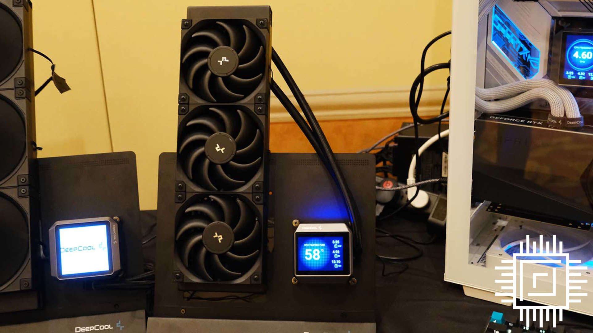 Deepcool s mystique aios may be the prettiest yet club386