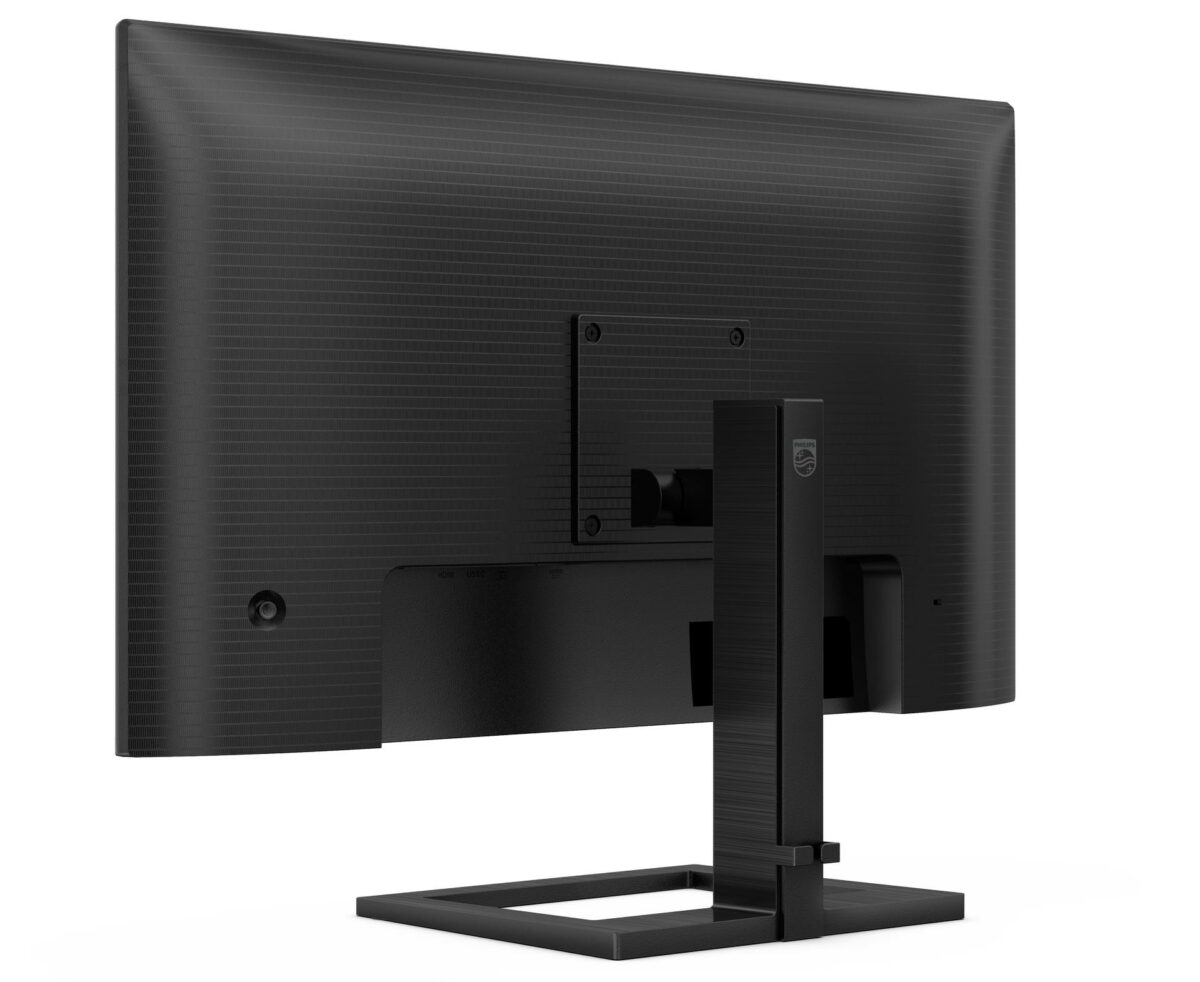 Philips 27E1N1300AE monitor rear.