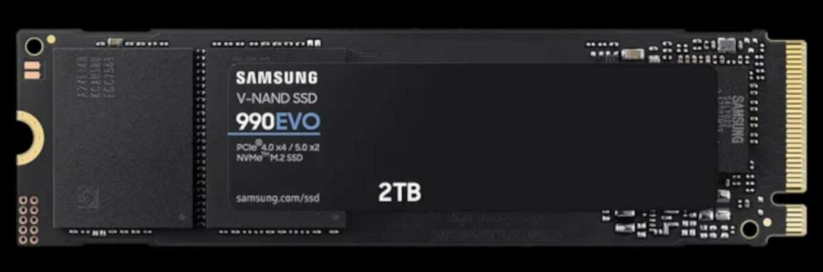 Samsung 990 Evo 2TB SSD.