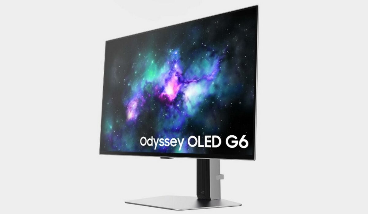 Samsung Odyssey OLED G6 monitor.