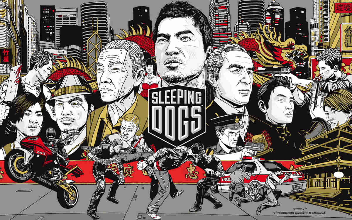 Sleeping Dogs - original cover art.