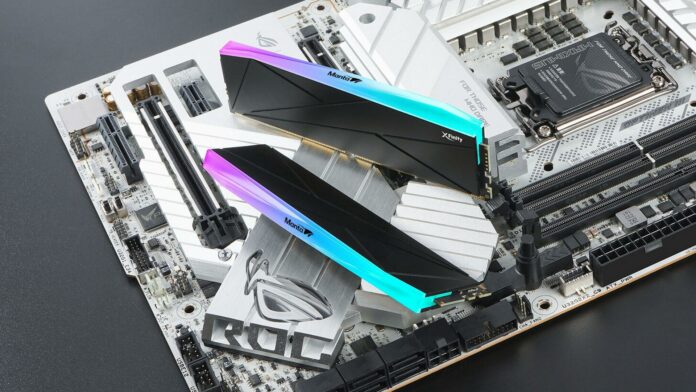 V-Color Manta Xfinity DDR5-8400 RAM modules.