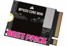 Corsair MP600 Core Mini SSD hits its lowest price yet.