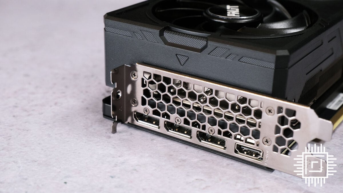 Palit GeForce RTX 4070 Ti Super JetStream - Video Outputs