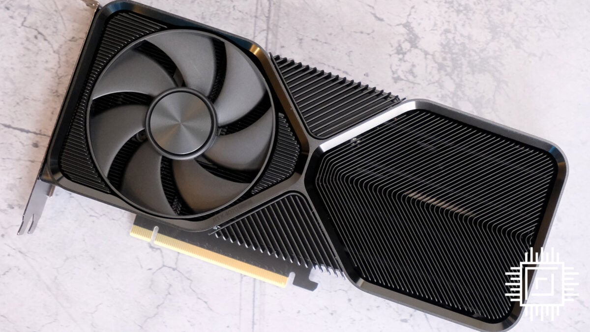 Nvidia GeForce RTX 4070 Super heatsink design.