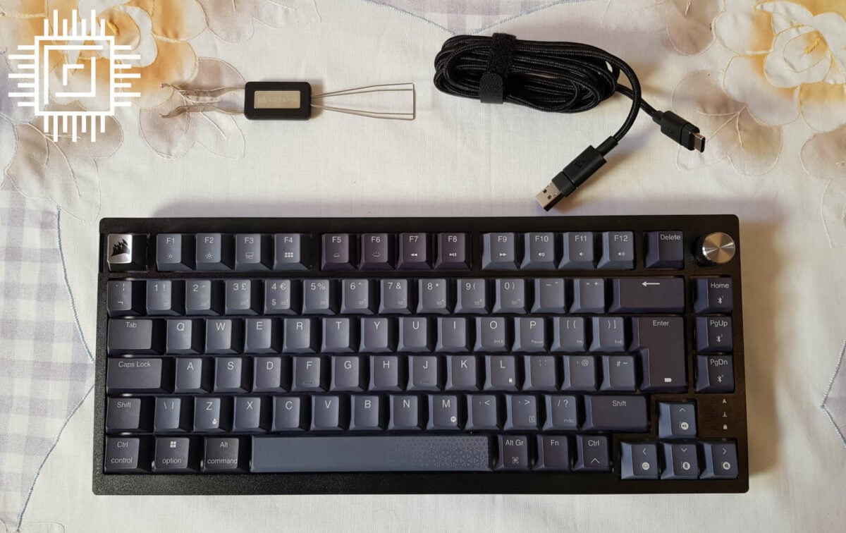 Corsair K65 Plus Wireless keyboard bundle.