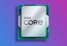 Intel Lunar Lake CPU render.