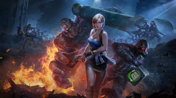 Resident Evil 3 video game poster.