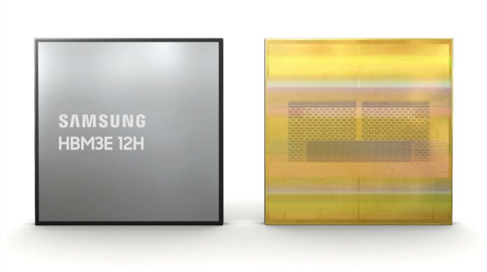 Samsung 36GB HBM3E DRAM.