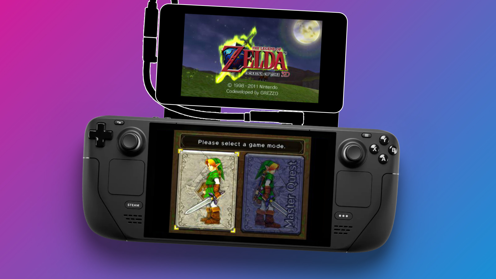 Steam Deck mod mutates it into a chonky Nintendo 3DS | Club386