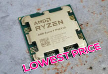 AMD Ryzen 9 7900X3D CPU falls to its lowest price ever.