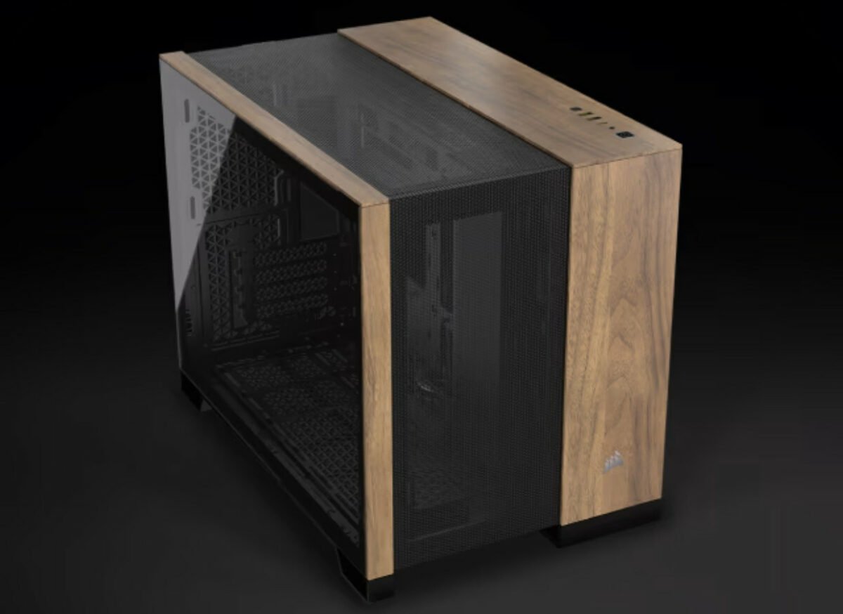 Corsair 2500D with oak panels.