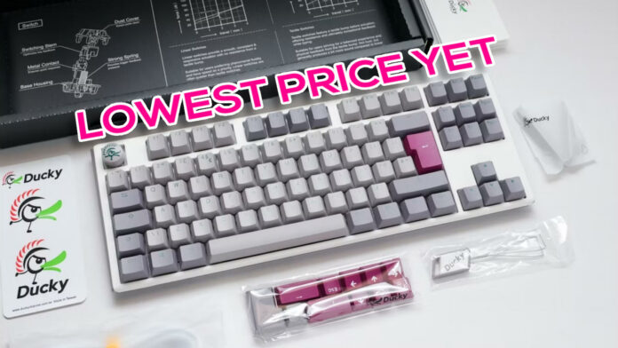 Ducky One 3 Mist falls to its lowest price yet.