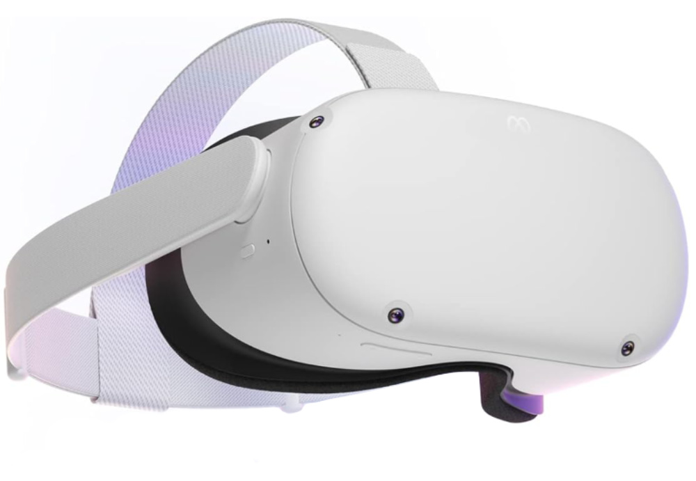 Meta Quest 2 VR headset product photo against a white background.