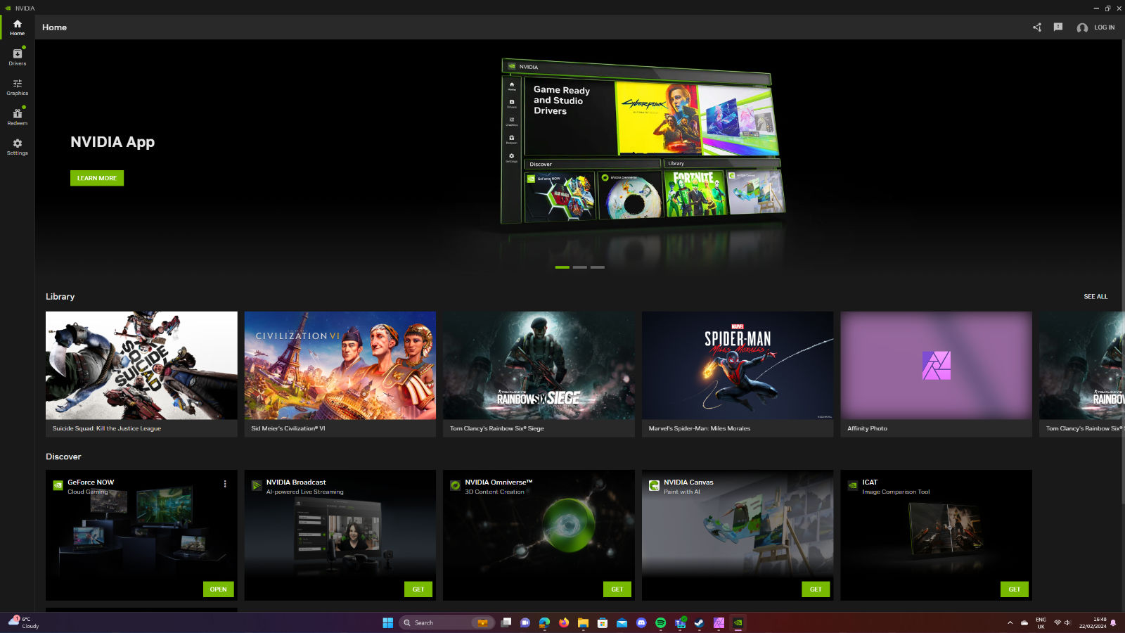 Nvidia App replaces GeForce Experience with AI-powered HDR in any game ...