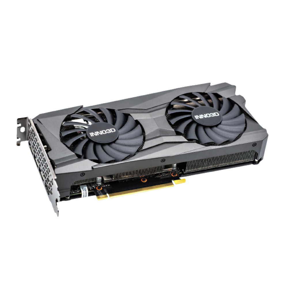 Nvidia GeForce RTX 3050 graphics card product image.