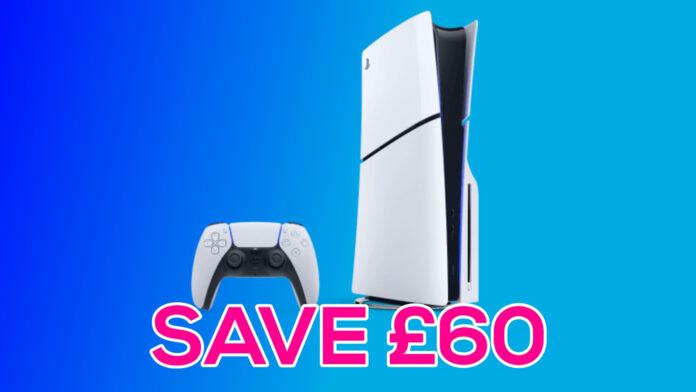 Save £60 off PS5 Slim Disc version.