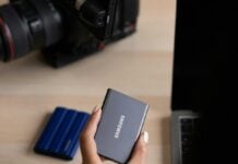 A portable Samsung SSD - Samsung is the world's leading NAND flash manufacturer.