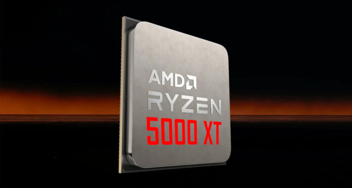 AMD Ryzen 5000 XT CPU.