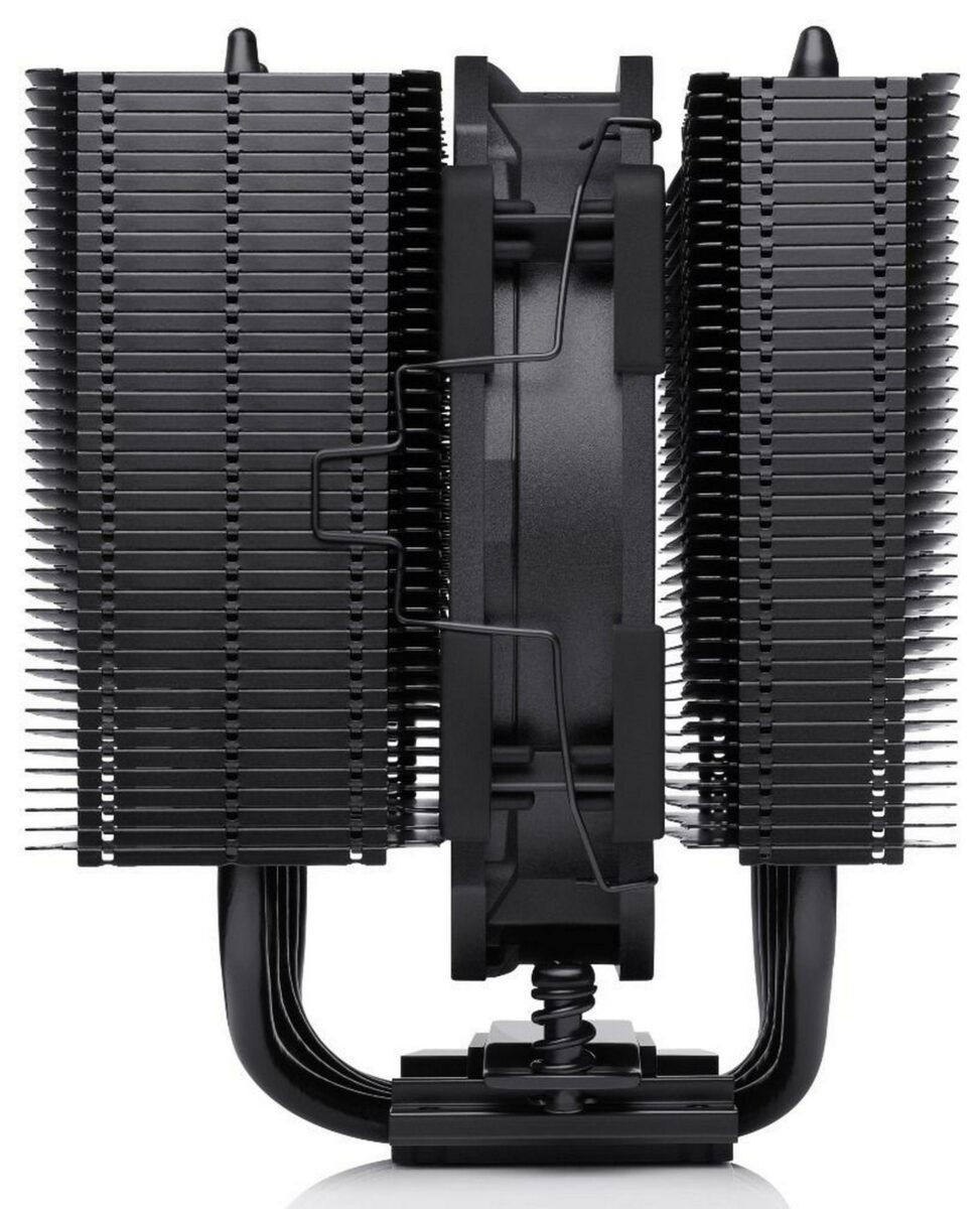 Noctua NH-D12L chromax.Black fan.