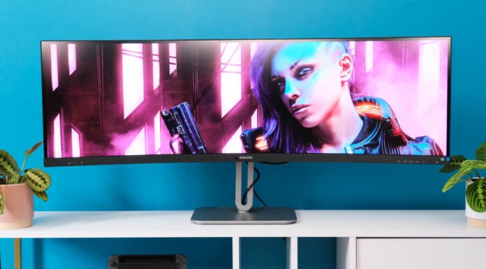 Philips 49B2U6900CH review shows you don't need to go OLED for a pop of colour.