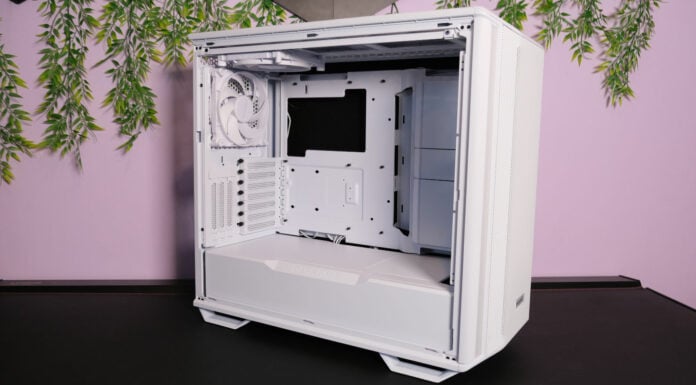 be quiet! Dark Base 701 White review: a flipping good white PC case.