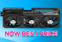 Gigabyte GeForce RTX 4070 Ti Gaming OC graphics card falls to its best price ever.