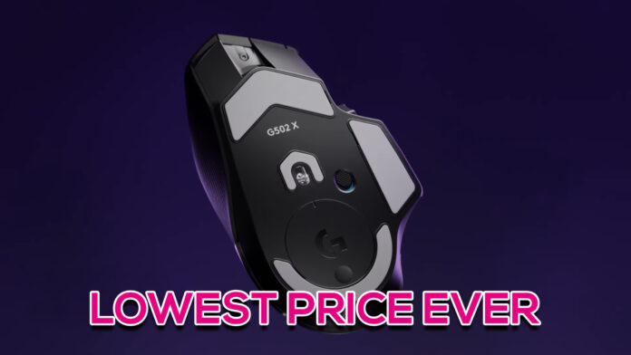 Logitech G502 X Lightspeed falls to its lowest price ever.