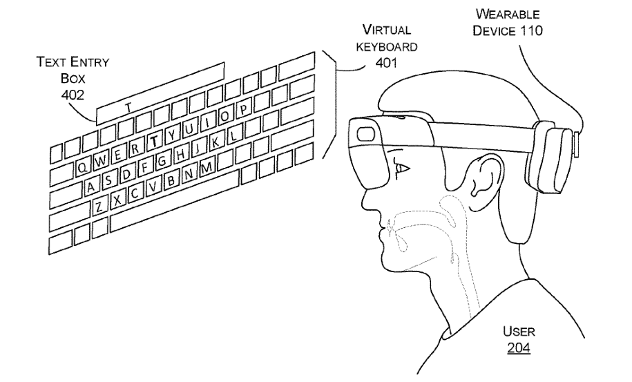 A picture of the tongue-based control system. 