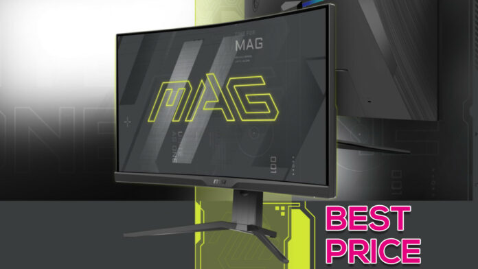 MSI MAG 275CQRXF gaming monitor falls to its best price ever.