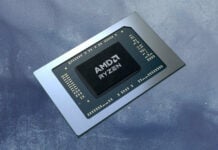 AMD Ryzen processor.