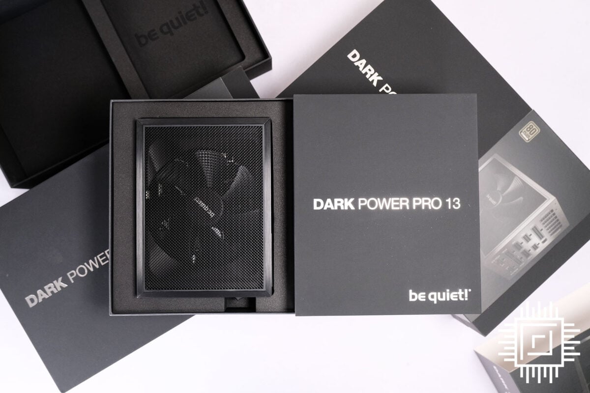 be quiet! Dark Power Pro 13 pictured in impressive packaging.
