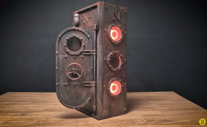 Custom Nautilus Laptop to Desktop PC Build by Design Something.