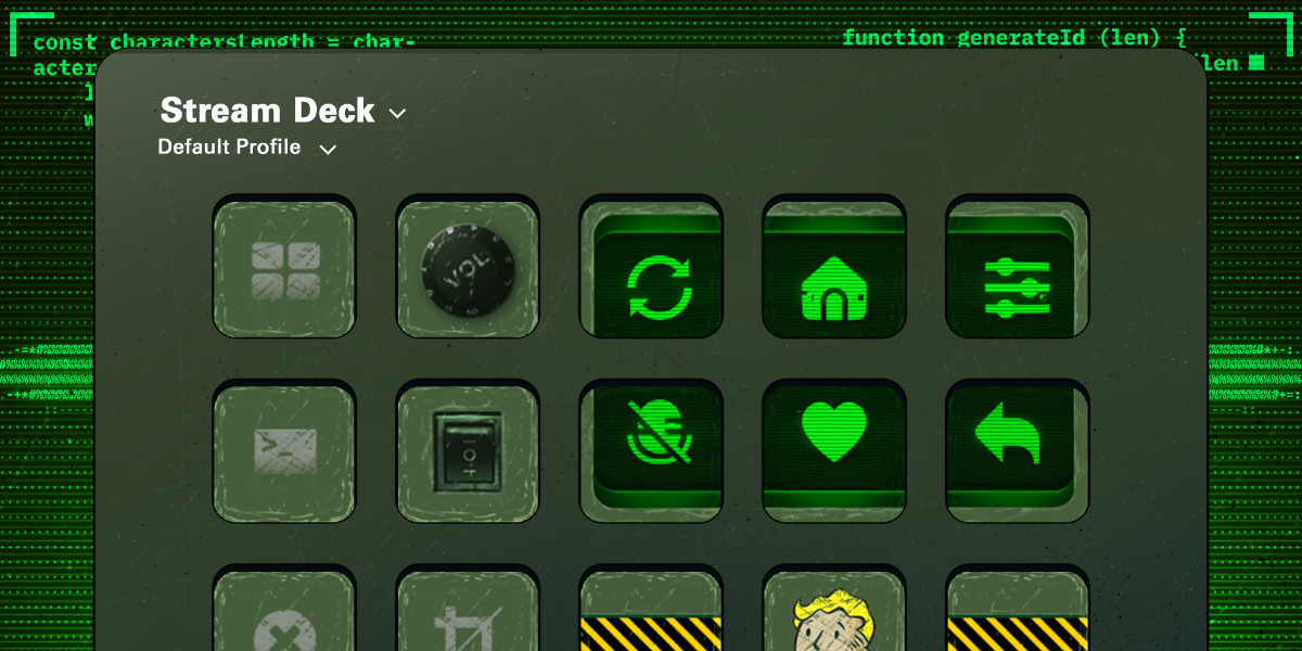 Elgato Fallout Icon pack.
