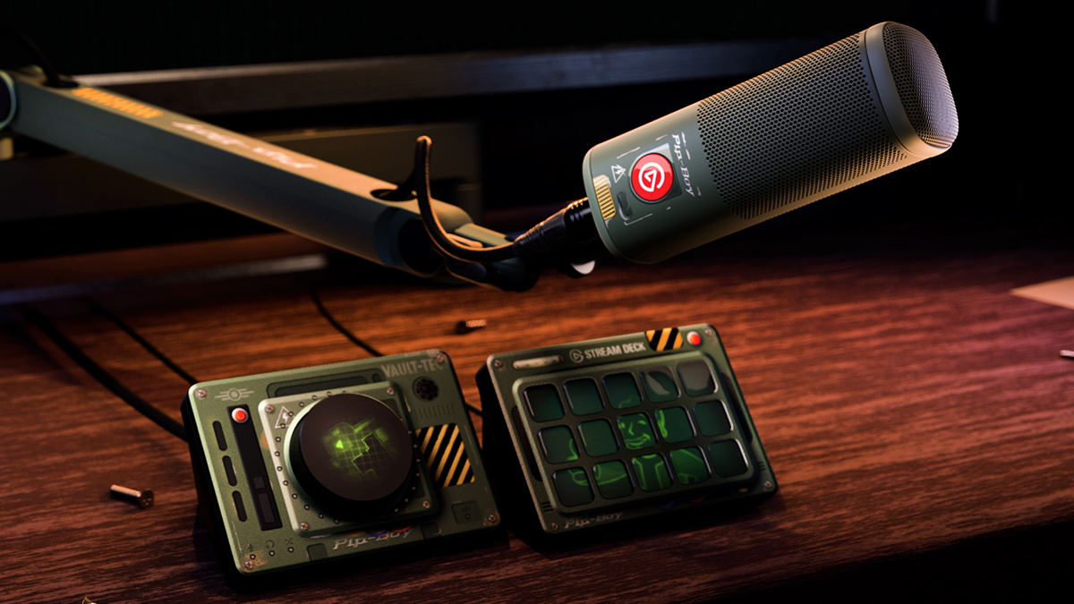 Elgato x Fallout Vault Overseer Broadcast Kit.