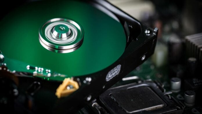 Seagate HDD in action - Image: Seagate