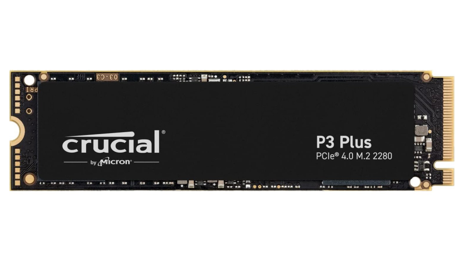 Crucial P3 Plus against a white background.