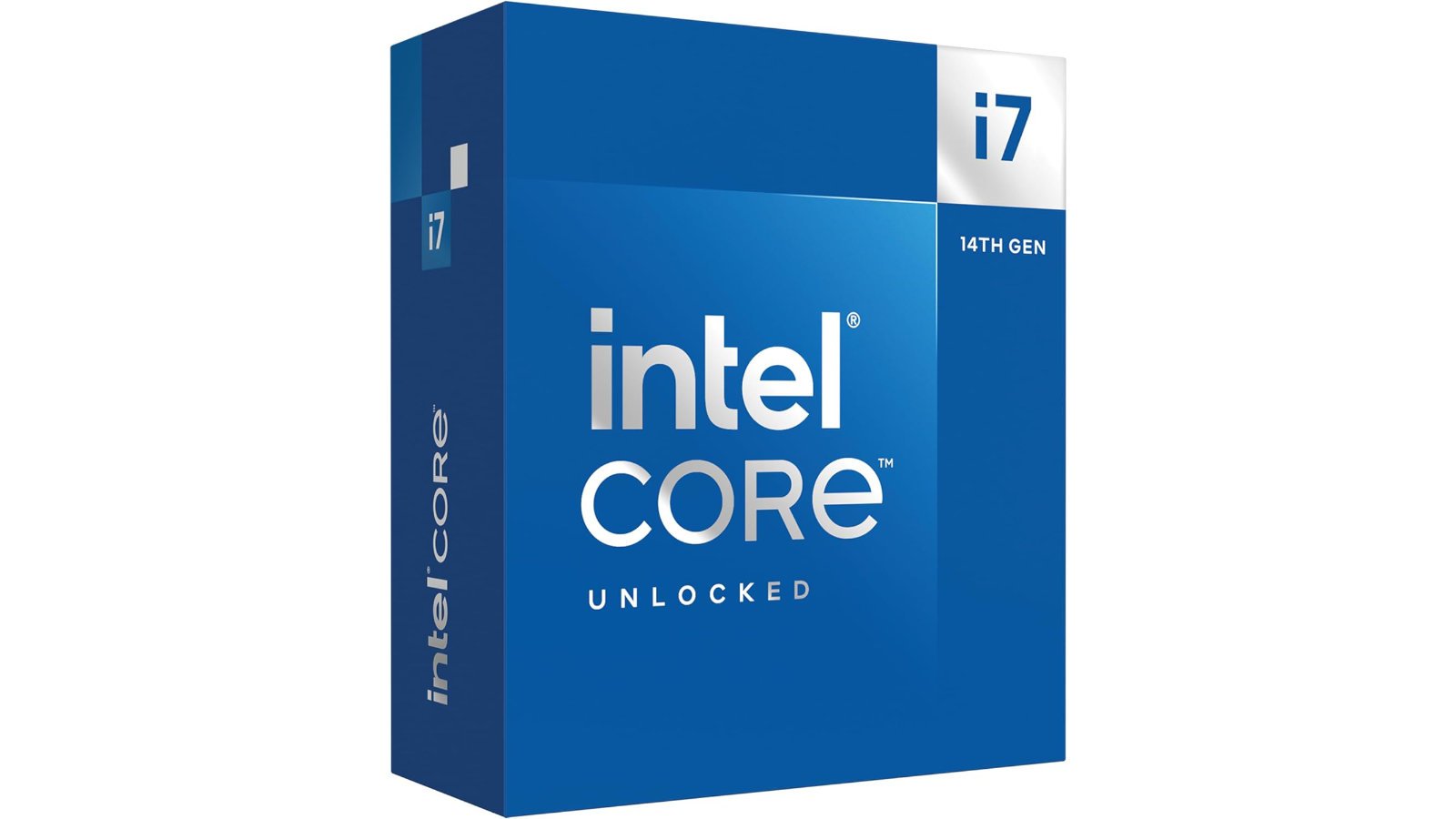 Intel Core i7-13700K product image against a white background.