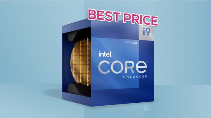 Intel core i9-12900KF CPU falls to its best price ever.