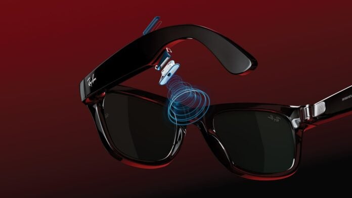 This image shows some Meta Rayban glasses.