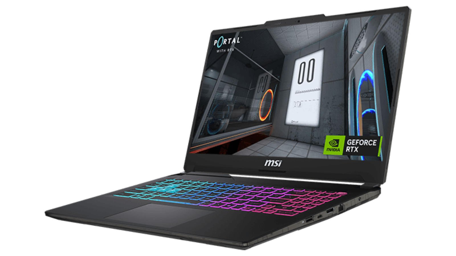 MSI Cyborg 15 gaming laptop product photo against a white background.