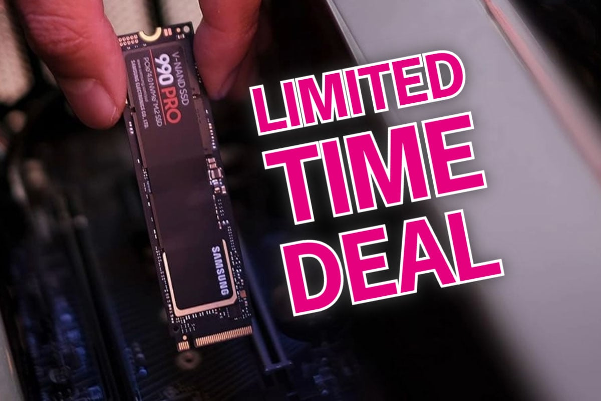 Deal of the day 2TB Samsung 990 Pro SSD price drop at Amazon UK Club386